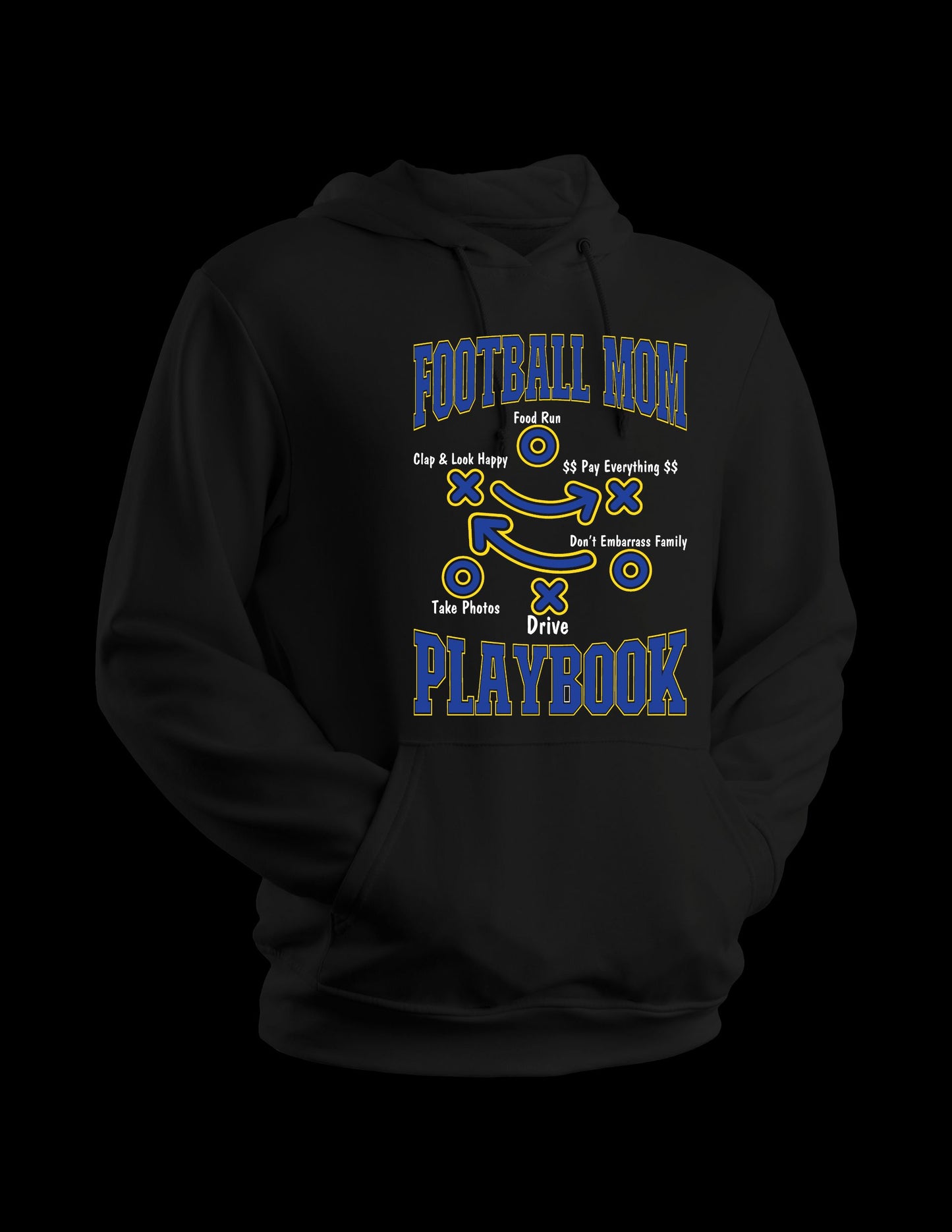 Wizard mom playbook hoodie