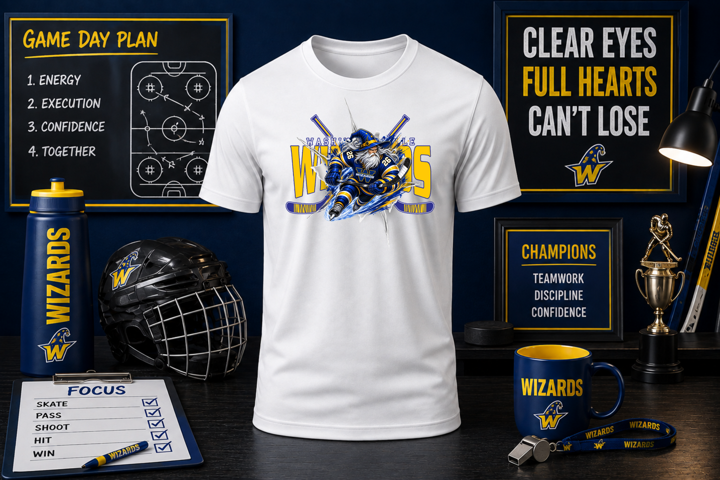 Wizards Hockey 2026 t-shirt adult