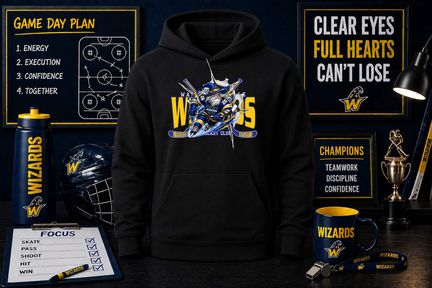 Wizard Hockey 2026 hoodie