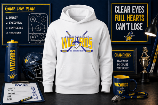 Wizard Hockey classic hoodie youth