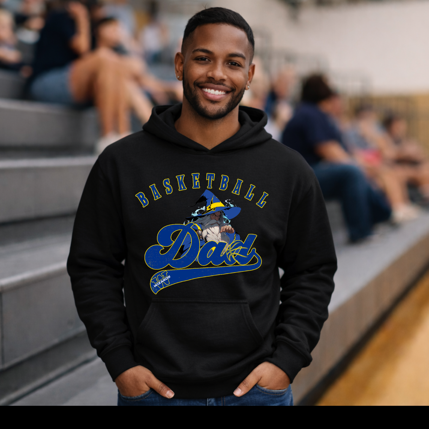 Basketball Dad  Wizards Hoodie
