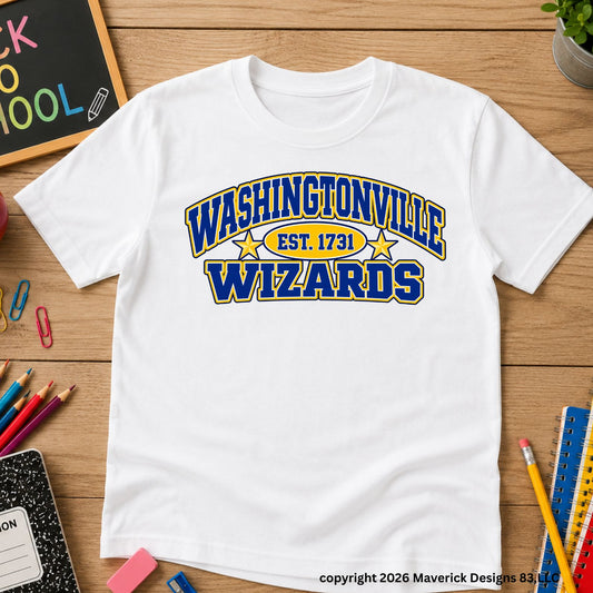 washingtonville est 1731 t-shirt adult