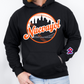 Nuevayol Patience and Faith  NYM Theme Hoodie LIMITED EDITION