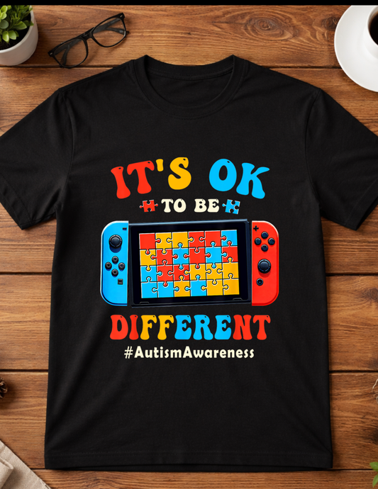 It's ok to be different t-shirt youth Blooming Groove Academy