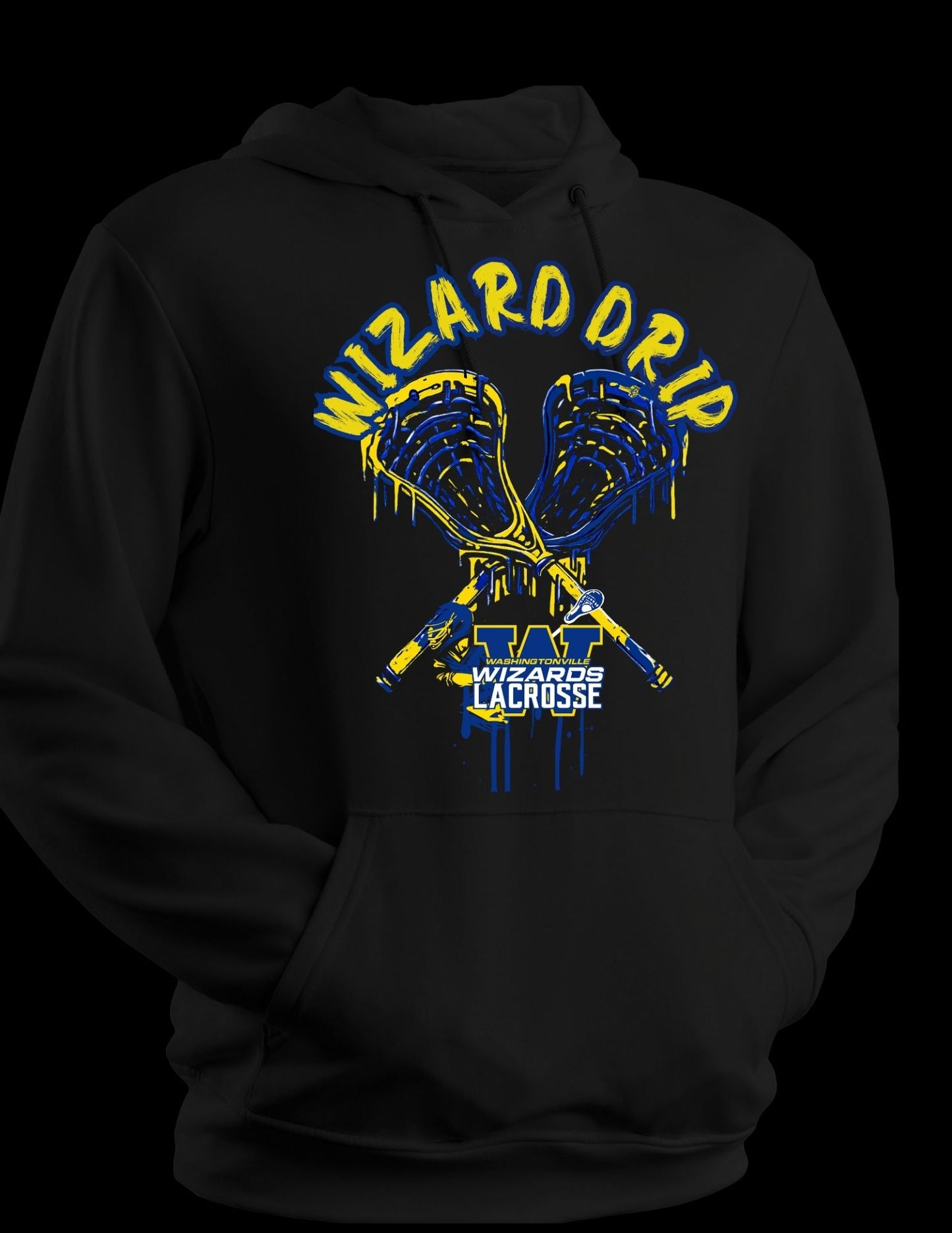 Wizard Drip youth  Hoodie Lacrosse Boys team