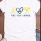 Peace Love Lacrosse T-shirt Adult