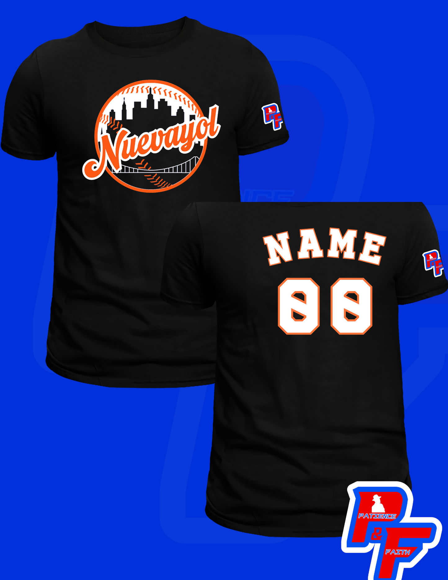 Nuevayol Patience and Faith  NYM Theme LIMITED EDITION