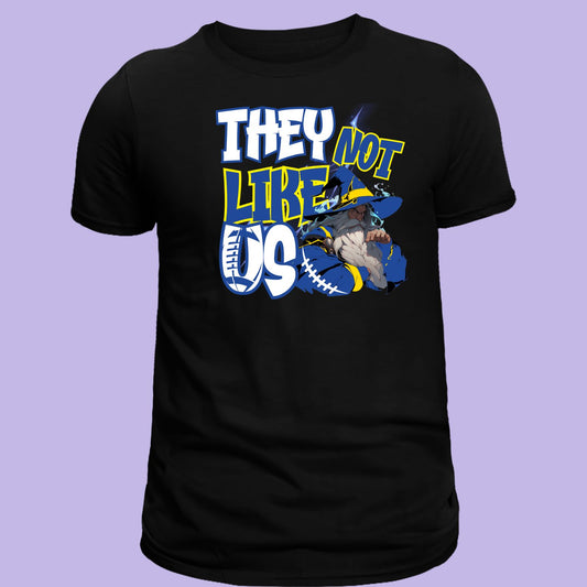 They not like us Wizard t-shirt