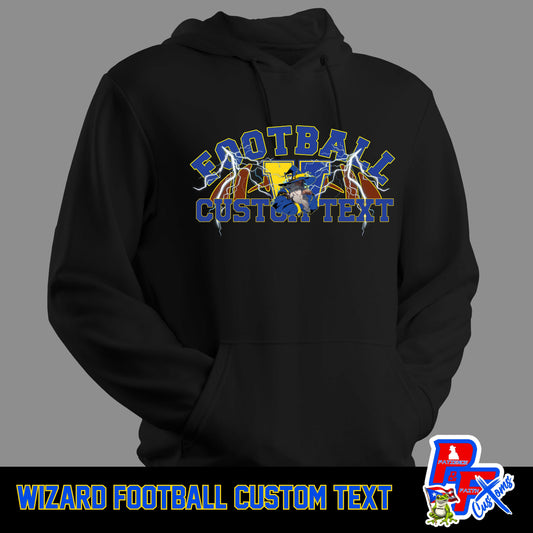 Wizard Football Custom Hoodie youth