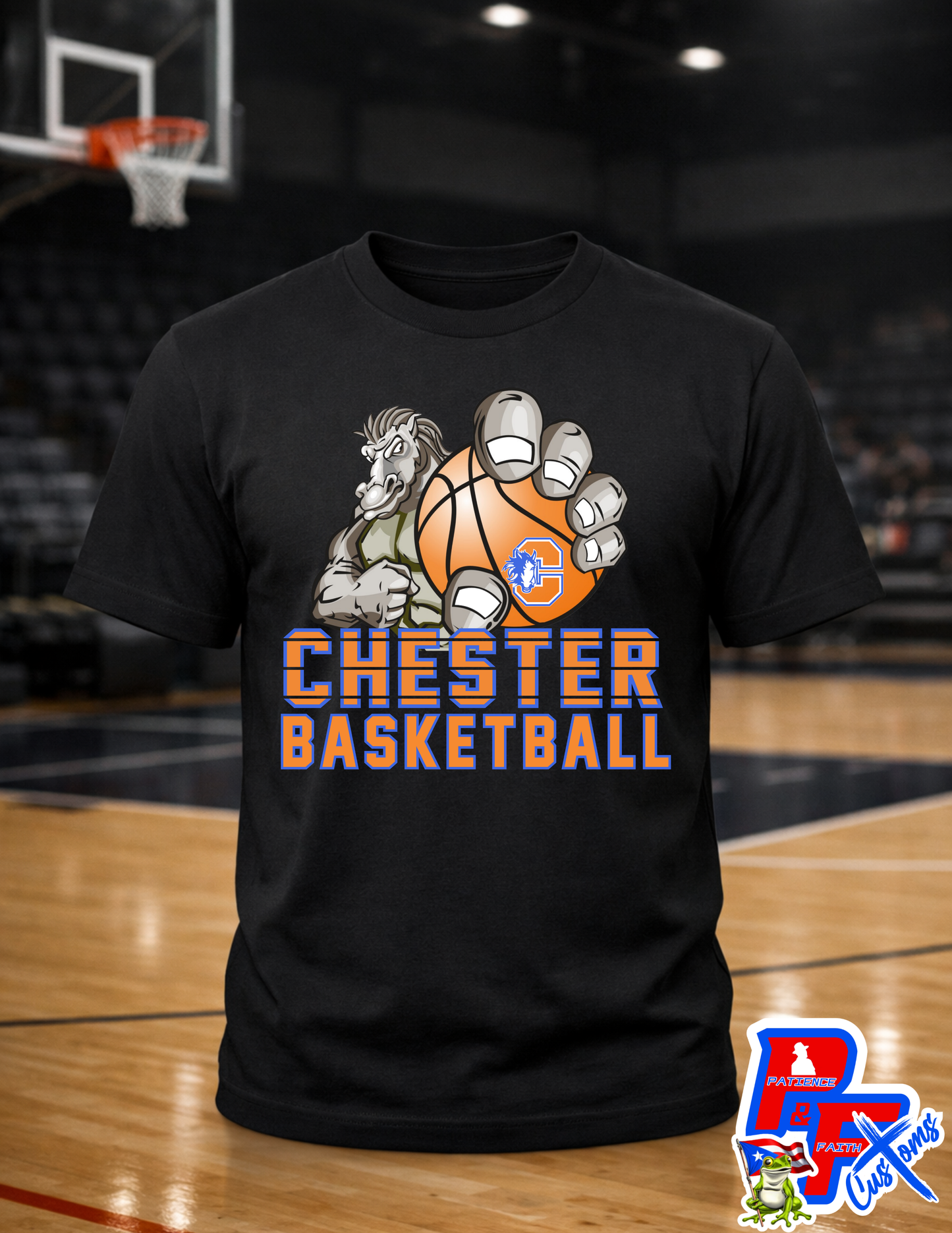 Chester Basketball Grip T-shirt youth