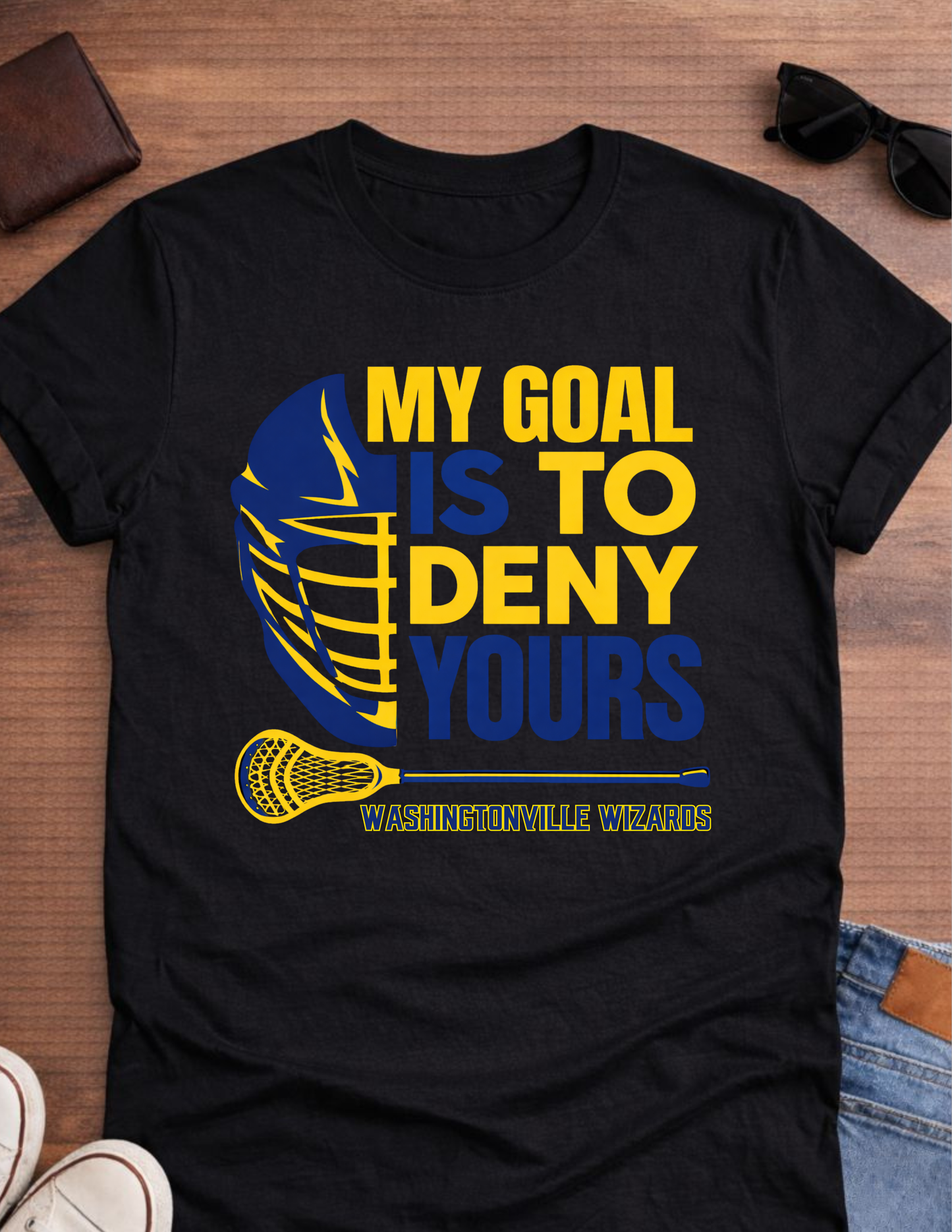 My Goal Adult Lacrosse T-shirt