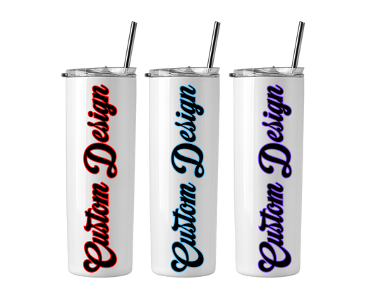 Custom 20 oz tumbler