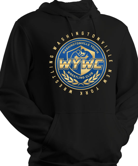 Washingtonville Wrestling big logo hoodie Youth